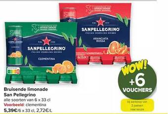 Bruisende limonade san pellegrino