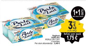 Cora Yoghurt yoplait aanbieding