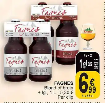 Fagnes blond of bruin