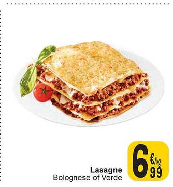 Cora Lasagne aanbieding