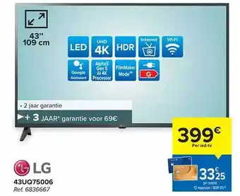 Carrefour Lg ledtv aanbieding