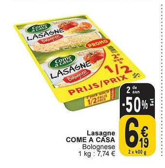 Cora Lasagne come a casa aanbieding