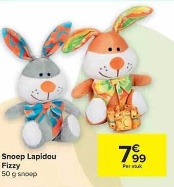 Carrefour Snoep lapidou fizzy aanbieding