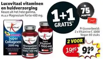 Kruidvat Lucovitaal vitamine c aanbieding