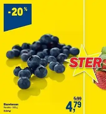 Blauwbessen 520g