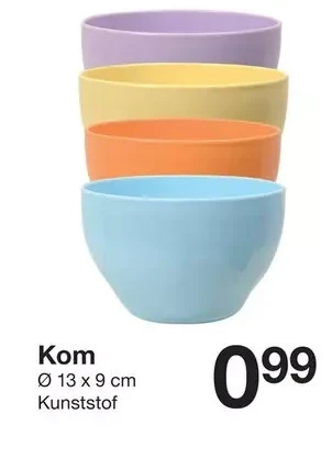 Zeeman Kom aanbieding