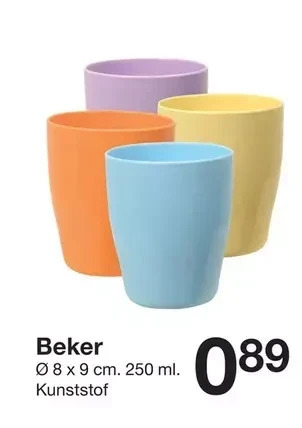 Zeeman Beker aanbieding