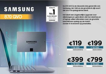 CompuDeals Samsung 870 QVO aanbieding