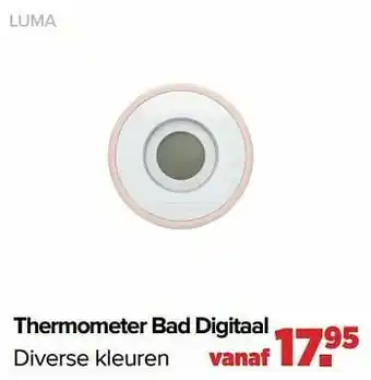 Baby-Dump Thermometer bad digitaal aanbieding