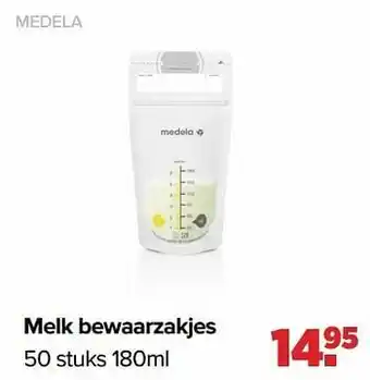 Baby-Dump Melk bewaarzakjes aanbieding