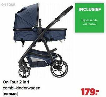 Baby-Dump On tour 2 in 1 combi-kinderwagen aanbieding