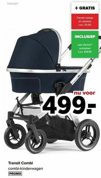 Baby-Dump Transit combi combi-kinderwagen aanbieding