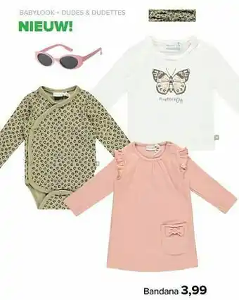 Baby-Dump Bandana aanbieding