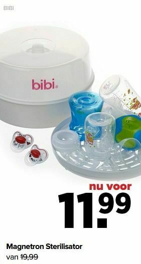 Baby-Dump Magnetron sterilisator aanbieding
