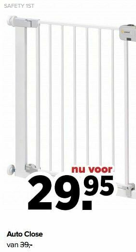 Baby-Dump Auto close aanbieding
