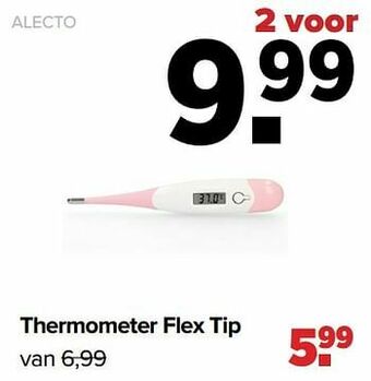 Baby-Dump Thermometer flex tip aanbieding