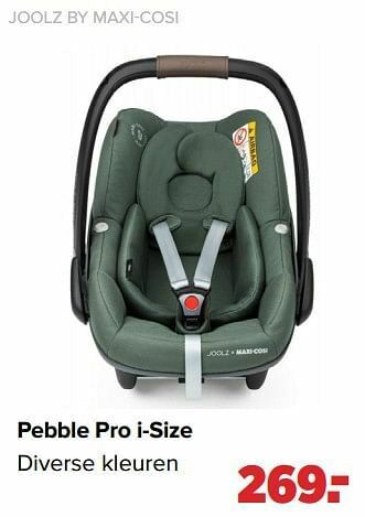 Baby-Dump Pebble pro i-size aanbieding