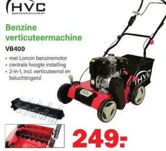 Van Cranenbroek HVC Benzine Verticuteermachine VB400 aanbieding