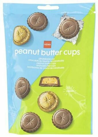 HEMA HEMA Chocolade Pindakaascups aanbieding