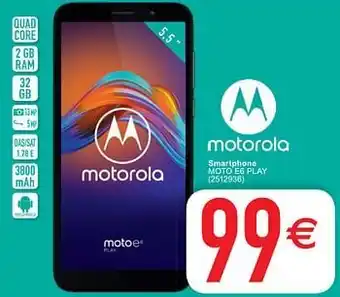 Cora Motorola smartphone moto e6 play aanbieding