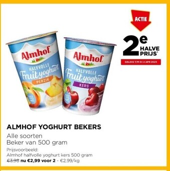 Almhof yoghurt bekers