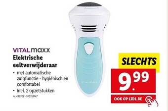 Vitalmaxx elektrische eeltverwijderaar