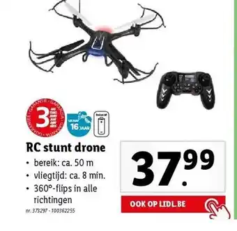 Lidl Rc stunt drone aanbieding