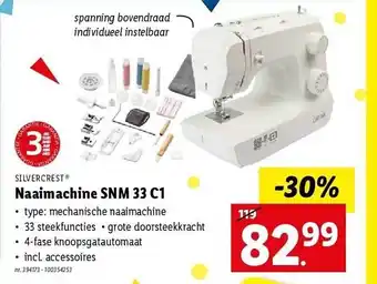 Lidl Naaimachine aanbieding