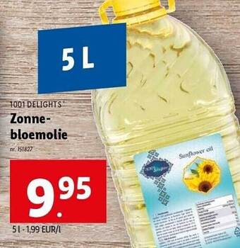 Zonnebloemolie