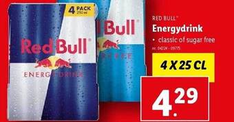 Red bull energydrink