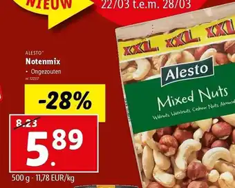 Lidl Alesto notenmix aanbieding