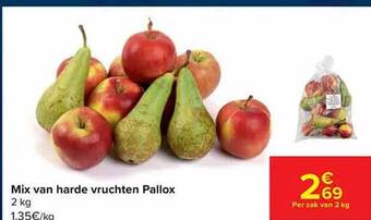 Carrefour Mix van harde vruchten pallox aanbieding