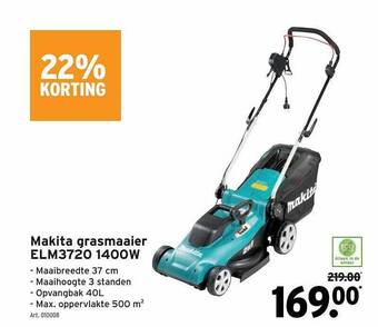 GAMMA Makita grasmaaier aanbieding