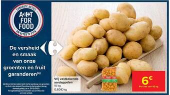 Carrefour Vrij vastkokende aardappelen aanbieding