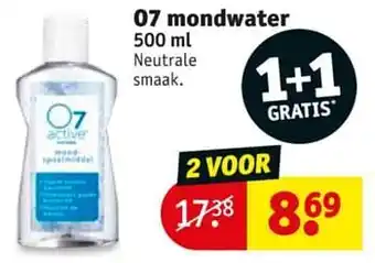 O7 mondwater 500ml
