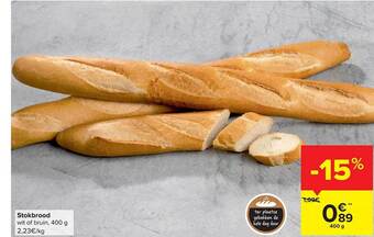 Carrefour Stokbrood aanbieding
