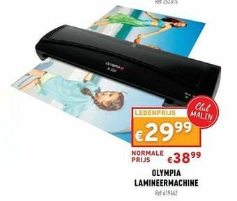 Olympia lamineermachine