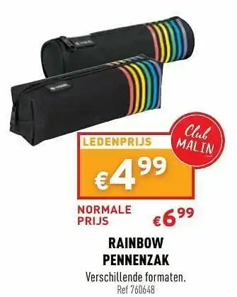 Rainbow pennenzak