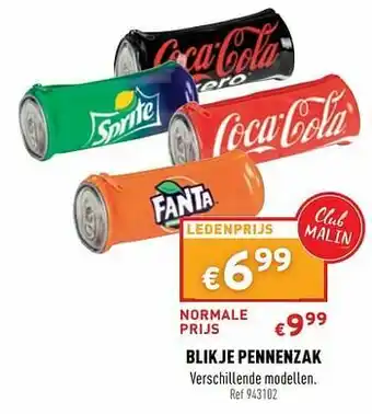 Trafic Blikje pennenzak aanbieding