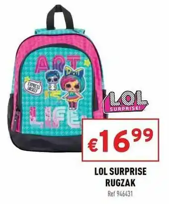 Trafic Lol surprise rugzak aanbieding