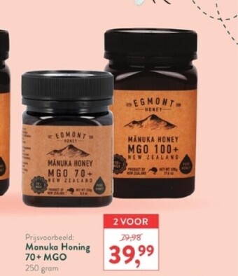 Holland & Barrett Manuka honing 70+mgo 250 gram aanbieding