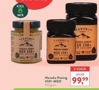 Holland & Barrett Manuka honing 450+ mgo 250 gram aanbieding