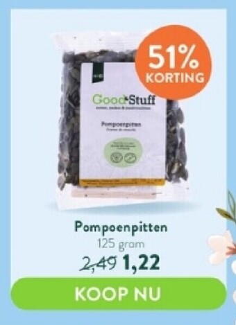 Pompoenpitten 125 gram