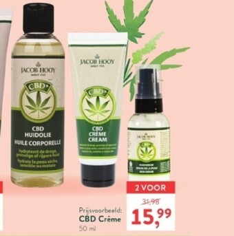 Holland & Barrett Cbd creme 50 ml aanbieding