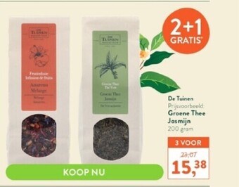 Holland & Barrett Groene thee jasmijn 200 gram aanbieding