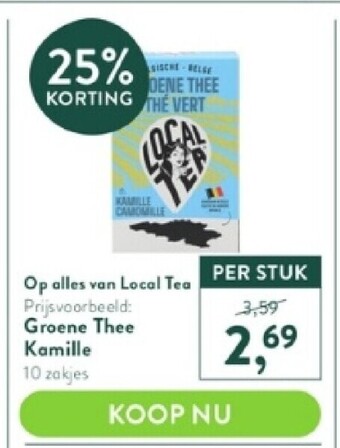 Groene thee kamille 10 zakjes