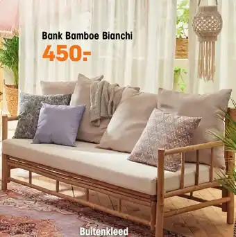 Kwantum Bank bamboe bianchi aanbieding