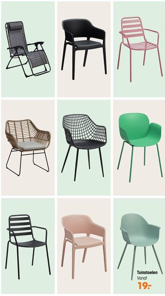 Kwantum Tuinstoelen aanbieding
