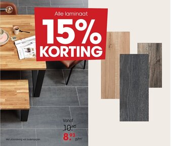 Kwantum laminaat aanbieding