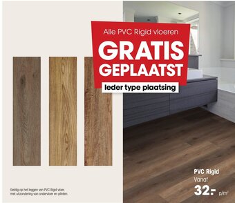 Kwantum PVC rigid aanbieding